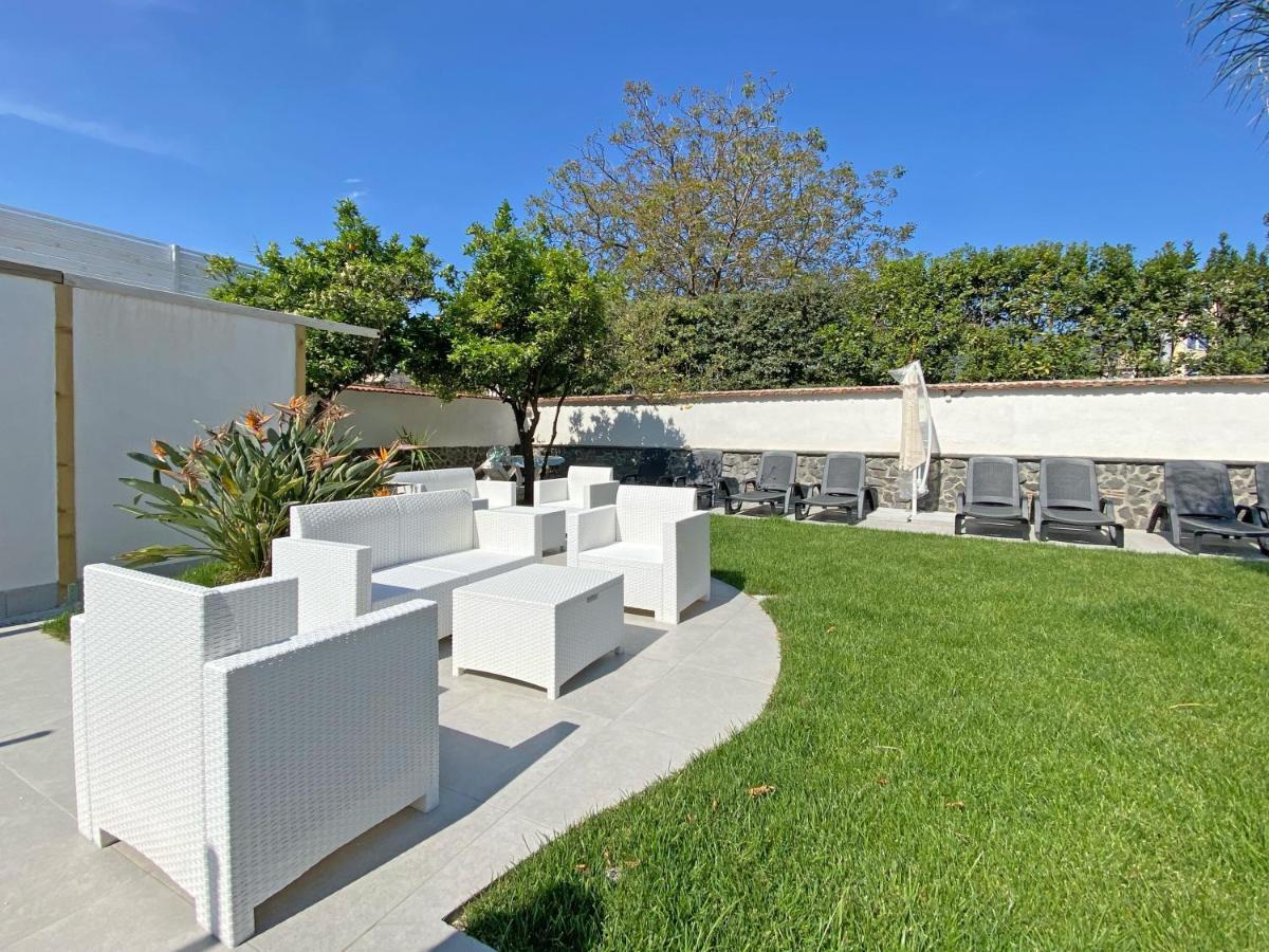 Terrazza Sul Vesuvio Con Piscina Villa Terzigno ภายนอก รูปภาพ