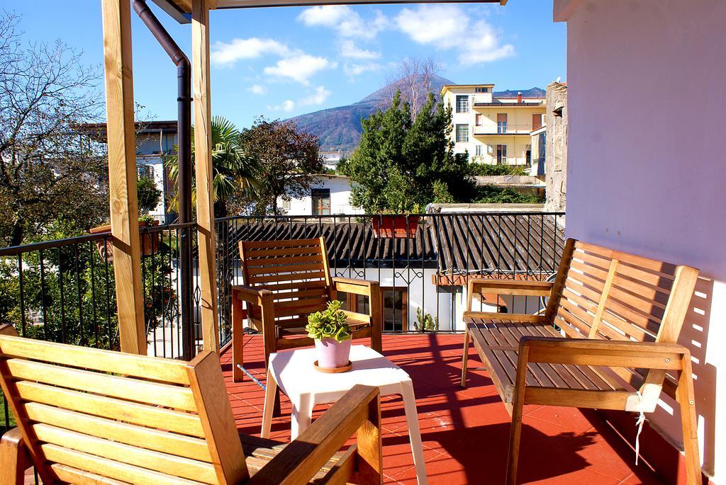 Terrazza Sul Vesuvio Con Piscina Villa Terzigno ภายนอก รูปภาพ